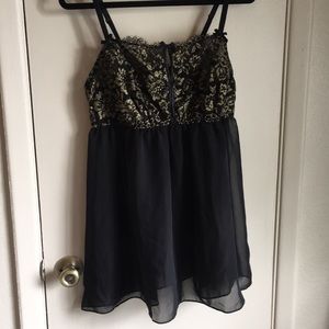 Lace no-wire babydoll - 14/16